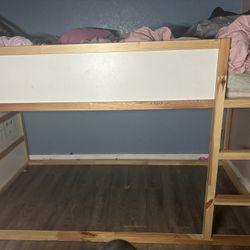 bed (needs to be painted)