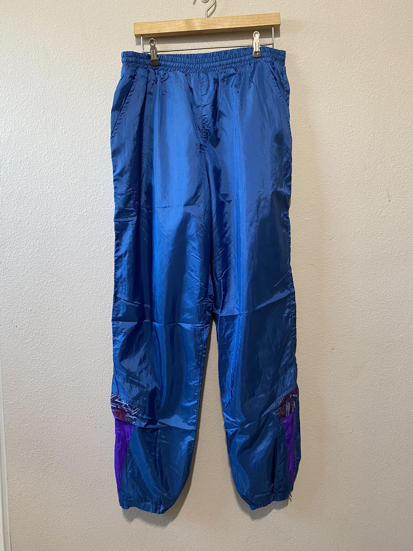 Vintage 90s UMBRO Tracksuit Soccer Pants Unisex Size M