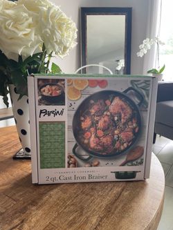 PARINI 2qt. Cast Iron Braiser