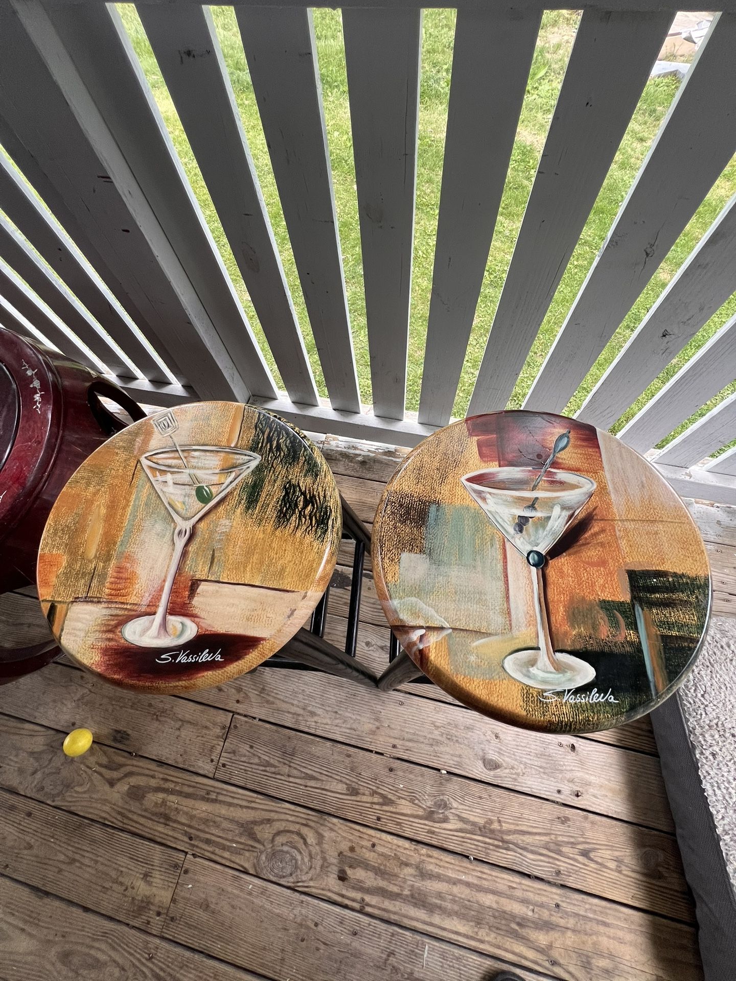 Wood Stools