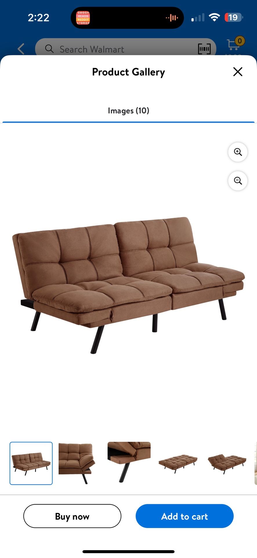 Better Homes Futon Couch