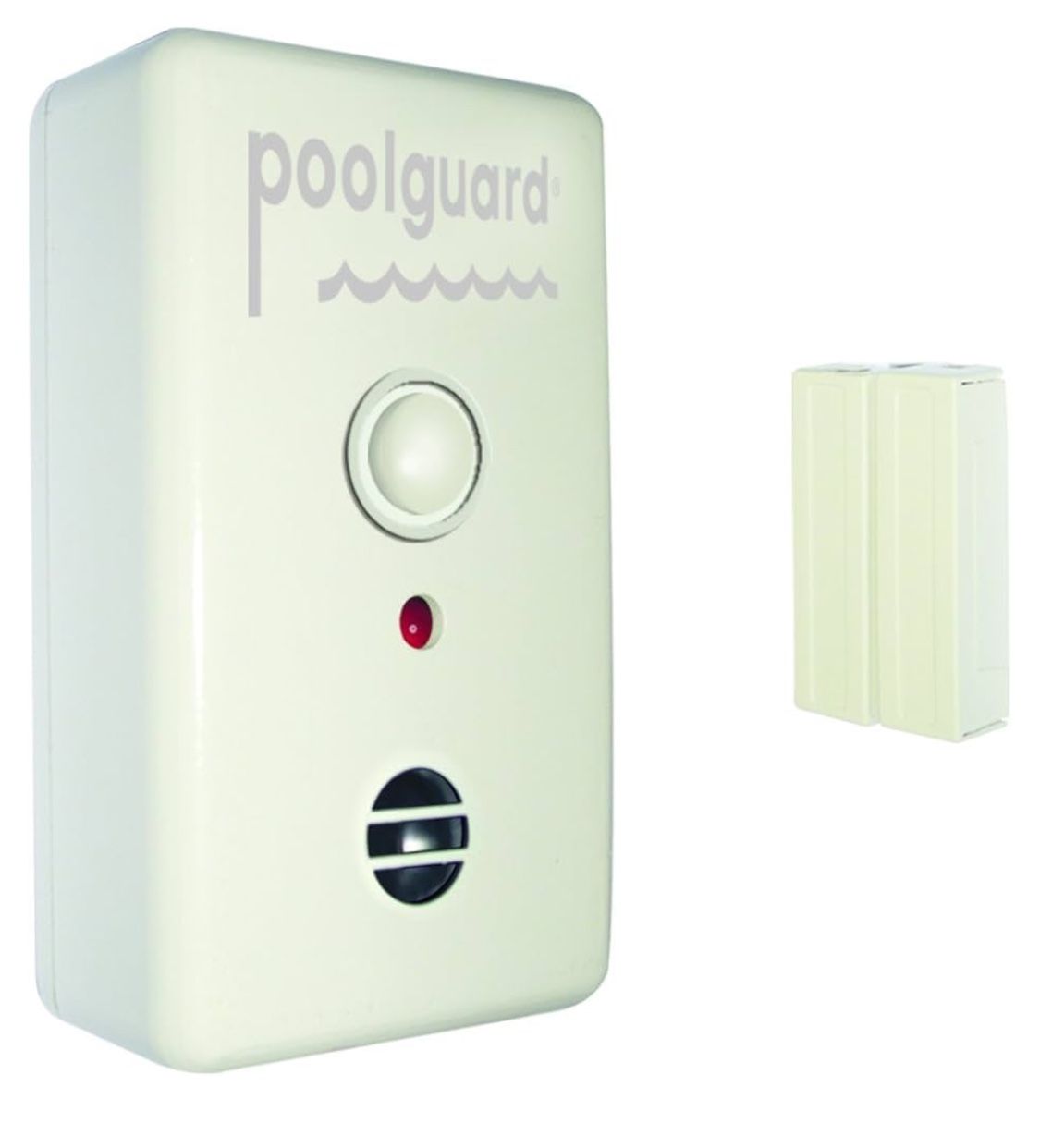 Door Alarm, White, PoolGuard DAPT-2 Water Hazard Pool, Door Gate Guard Alarm