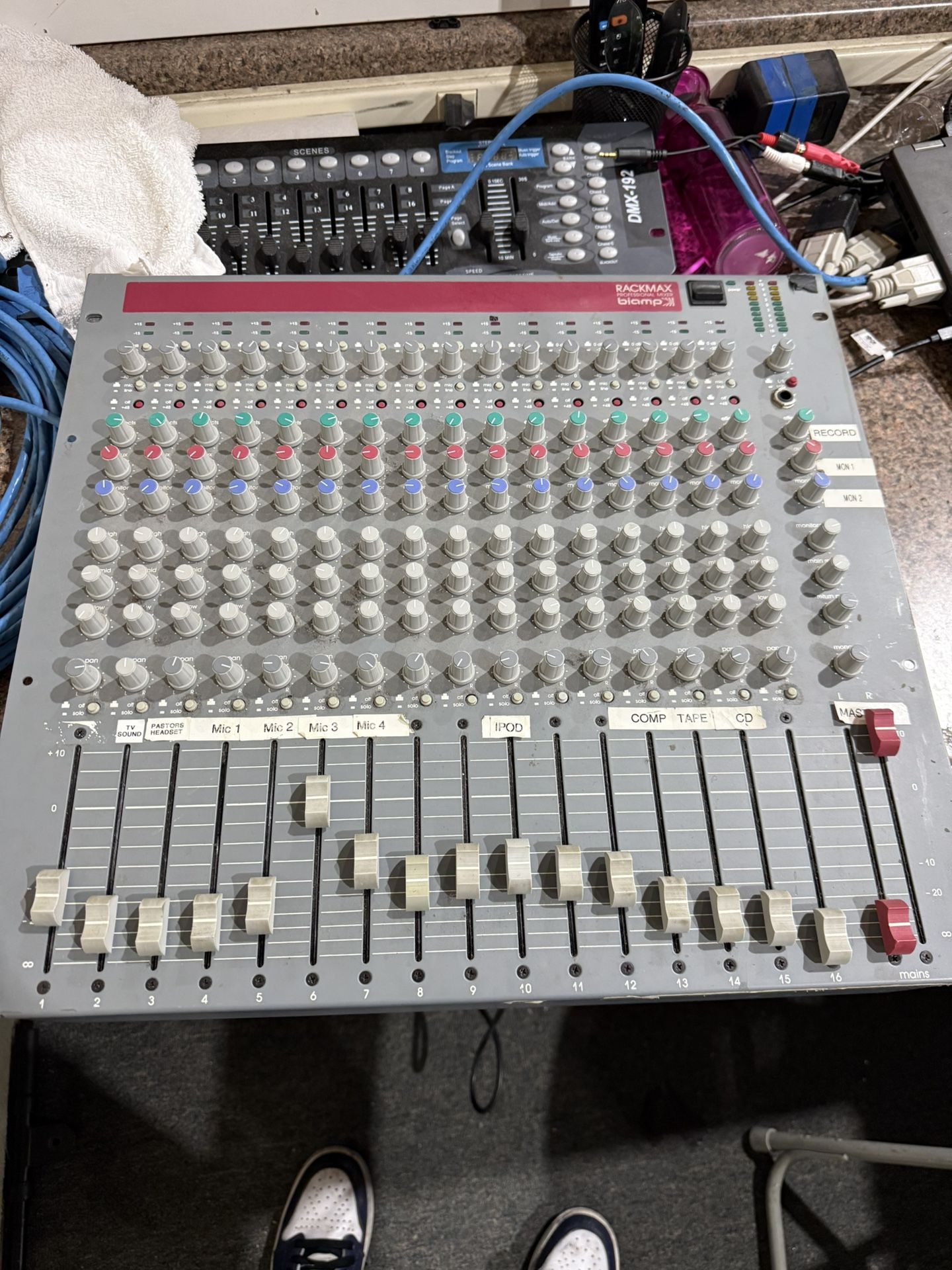 Biamp RackMax II Stereo Rack Mount Mixer