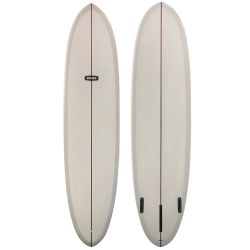 7'4" Dono "Egg" - New Midlength Surfboard - Grey