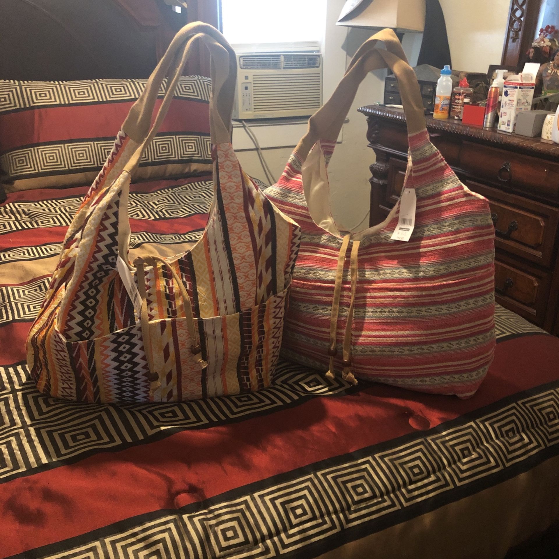 Purse Bags For Packing House Has a Thermo Bottom For hot Or cold food