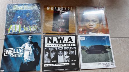 Lot Of 6 sealed Hip Hop Gangster Rap Vinyl LP