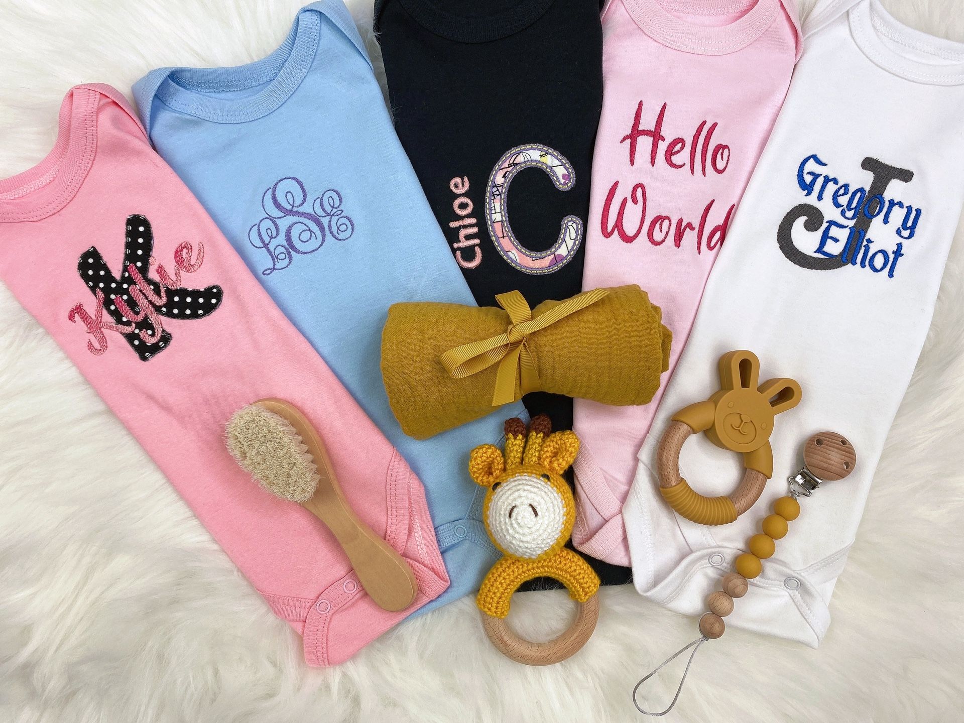 Personalized Baby Gift Set