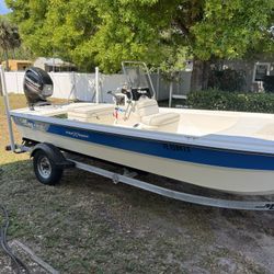 2017 Mako Proskiff 17 Under 100hrs