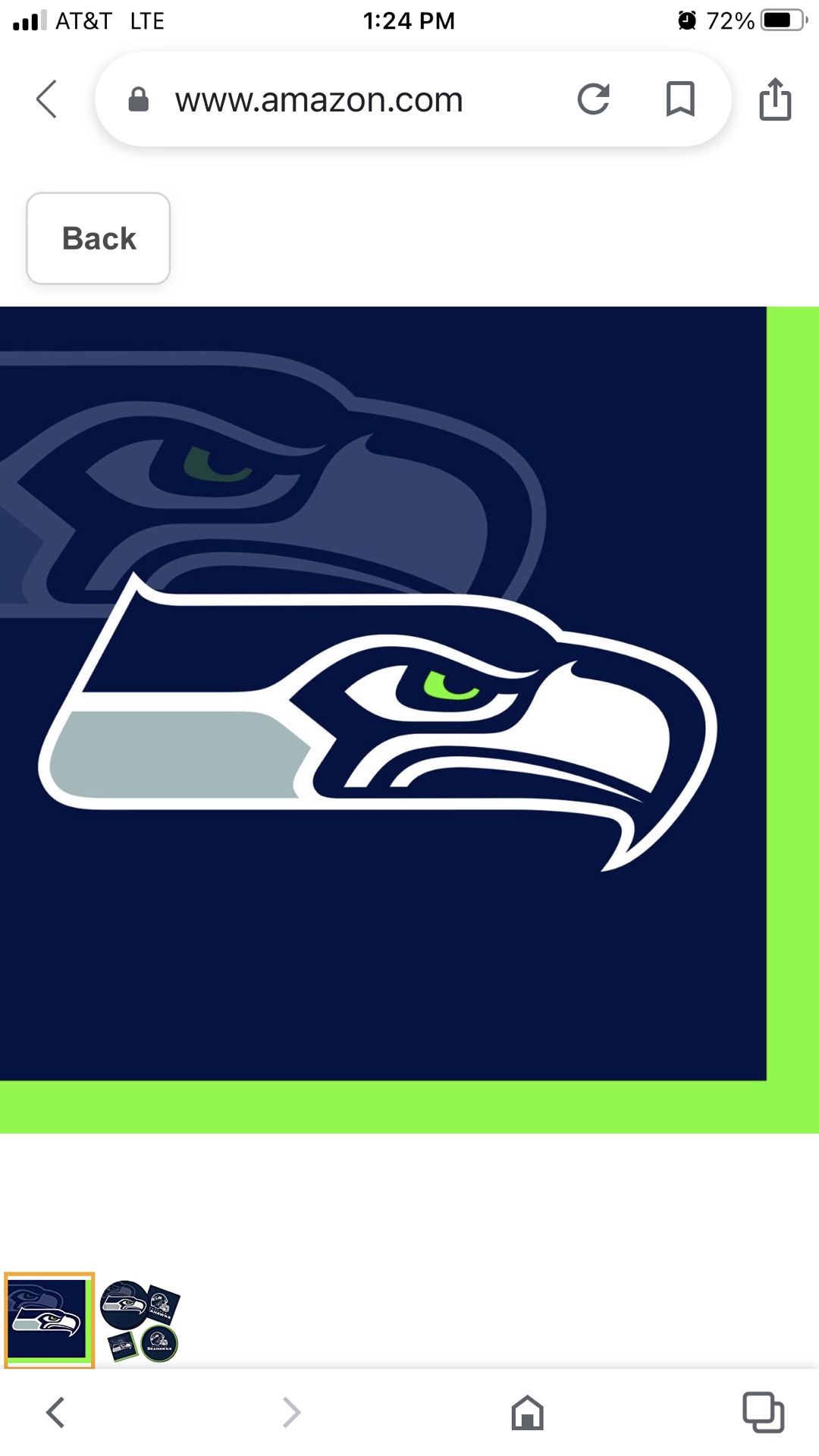 Seahawks vs Raiders TNF August 7, 2025 (3 Seats - $140 Per Ticket)