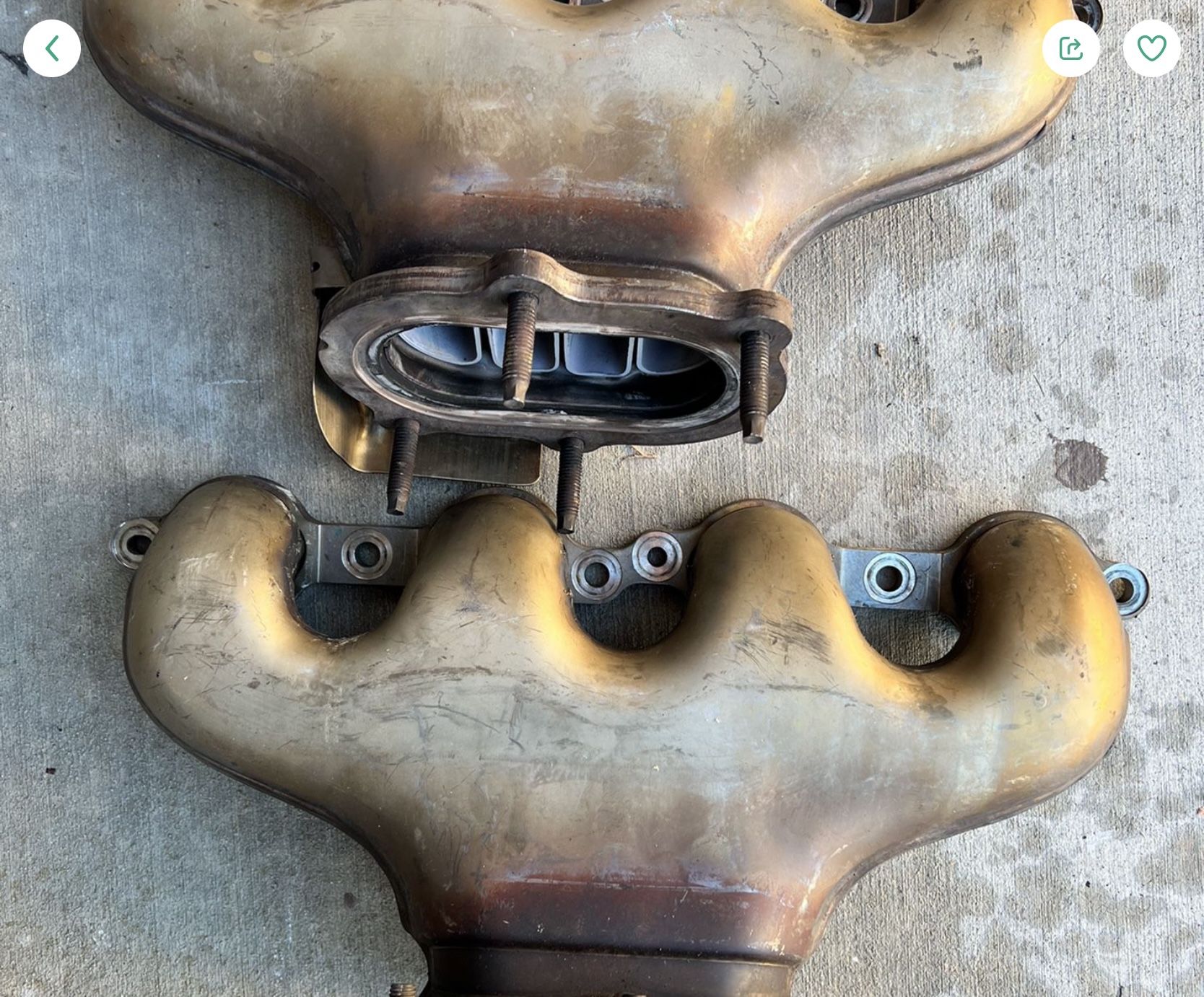LS7 LS9 Exhaust manifolds Corvette Z06 ZR1 LSX Engine Swap LS Engine Parts