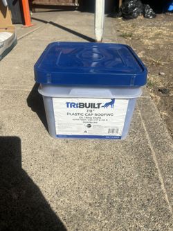 Plastic cap Roofing Nails