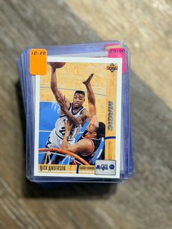 Nick Anderson 1991-92 Upper Deck Basketball Card Lot