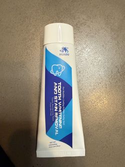 HUADU Fluoride-Free Whitening Toothpaste 80g (2.8oz) – Mint Flavor – Brand New