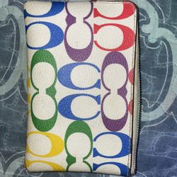 Coach Rainbow Coin Purse