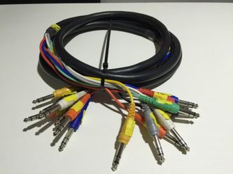 Hosa 10' - 8 Channel Snake TRS - TRS - $30