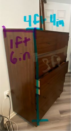 Dresser (Japanese teak wood) $50