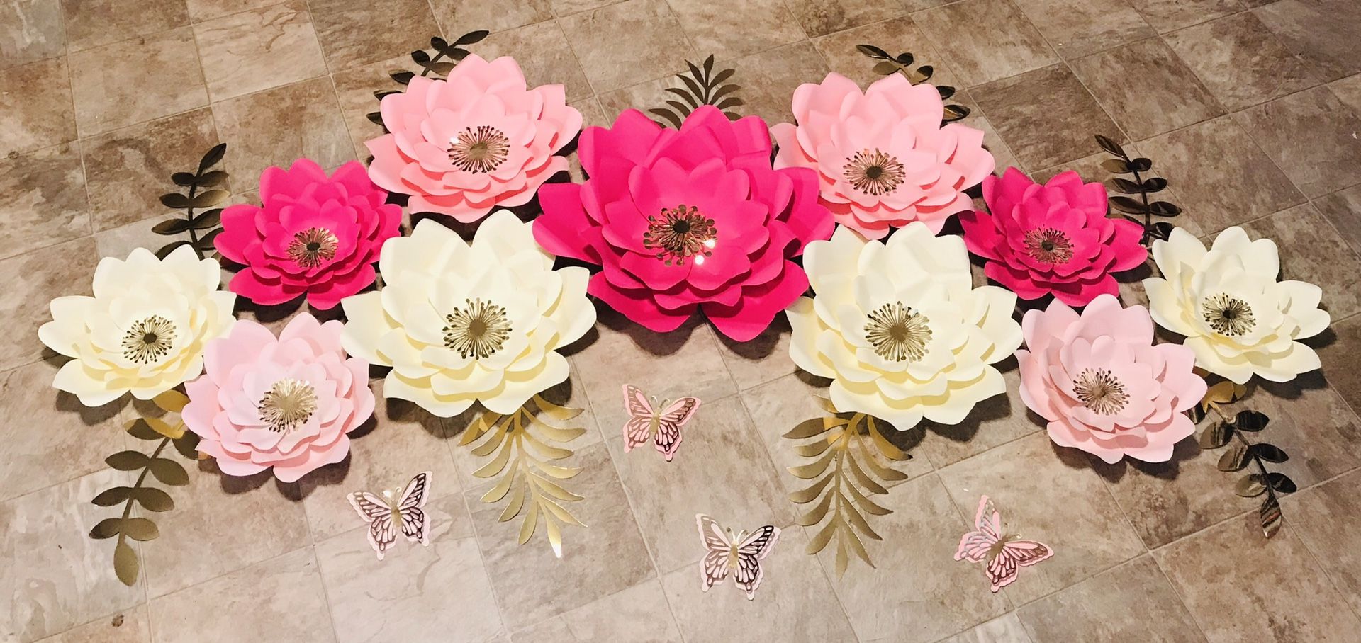 Paper flowers