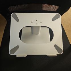 Design Aluminum Laptop Stand  (Silver/Grey)