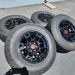 17" TRD PRO REPS 4RUNNER TACOMA TUNDRA SEQUOIA FJ CRUISER LEXUS GX460 GX470 WHEELS RIMS TIRES