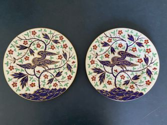 Two Royal Worcester Independence 1776 Plates From England #9828 Limited To 10,000.