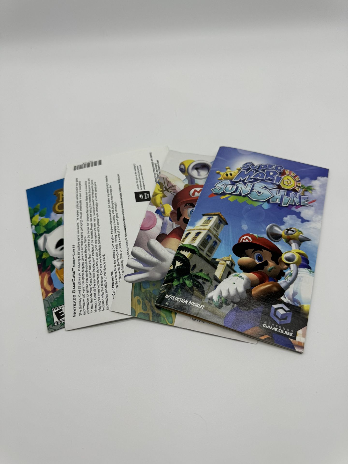 Super Mario Sunshine Manual Only (Nintendo GameCube)