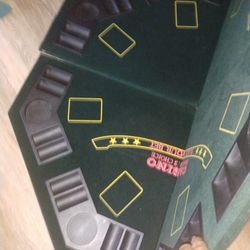 Portable Folding Gambling Table