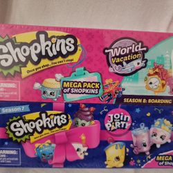 Shopkins Mega Pack World Vocation Season 7 And 8