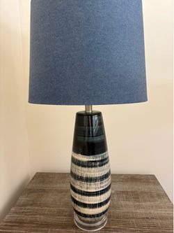 2 lamps with lamp shades