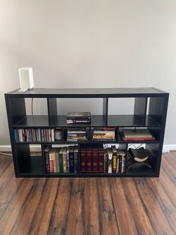 Brown Shelf & side tables set