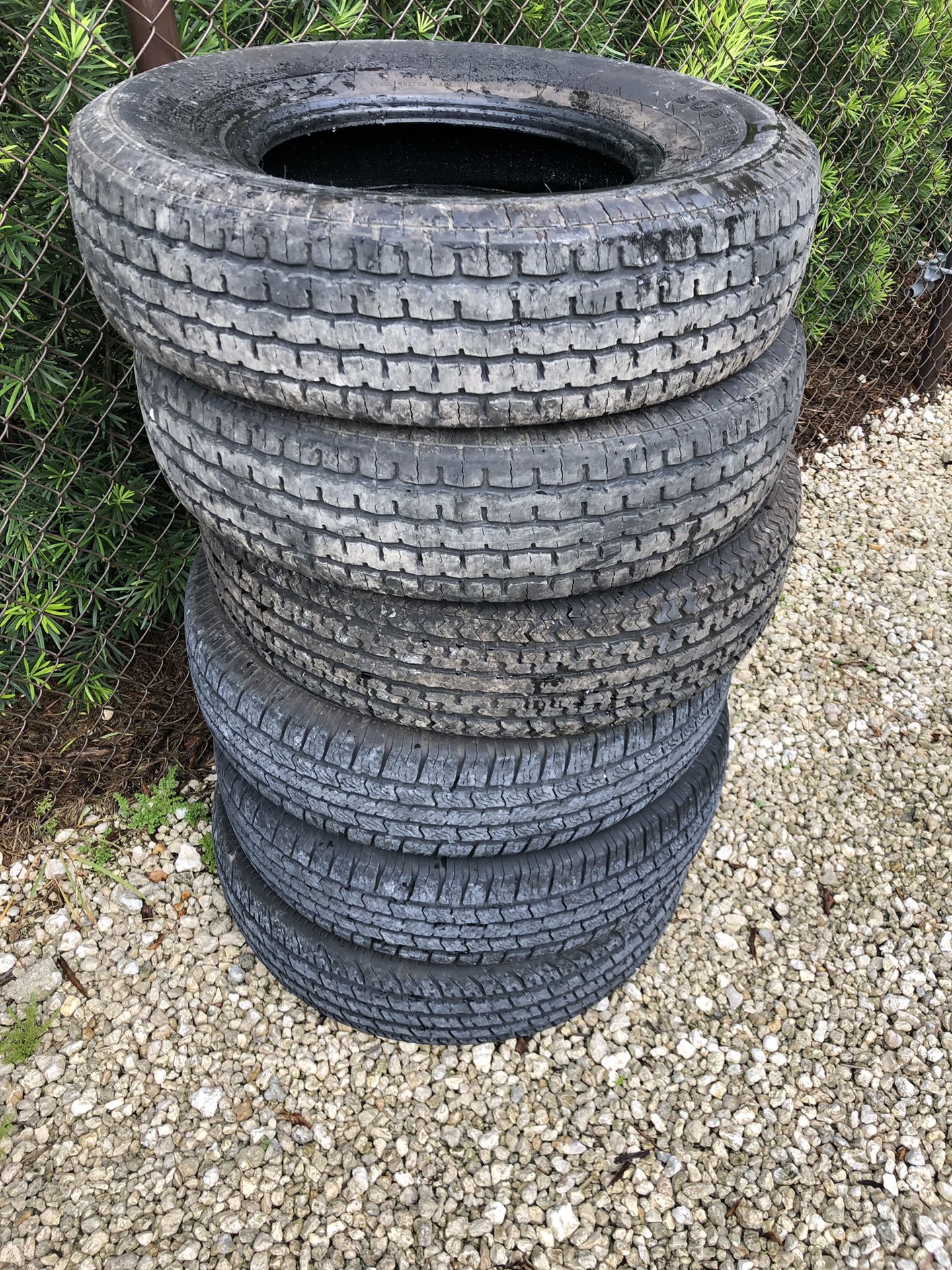 Trailer tires 235/80/16, 10 ply