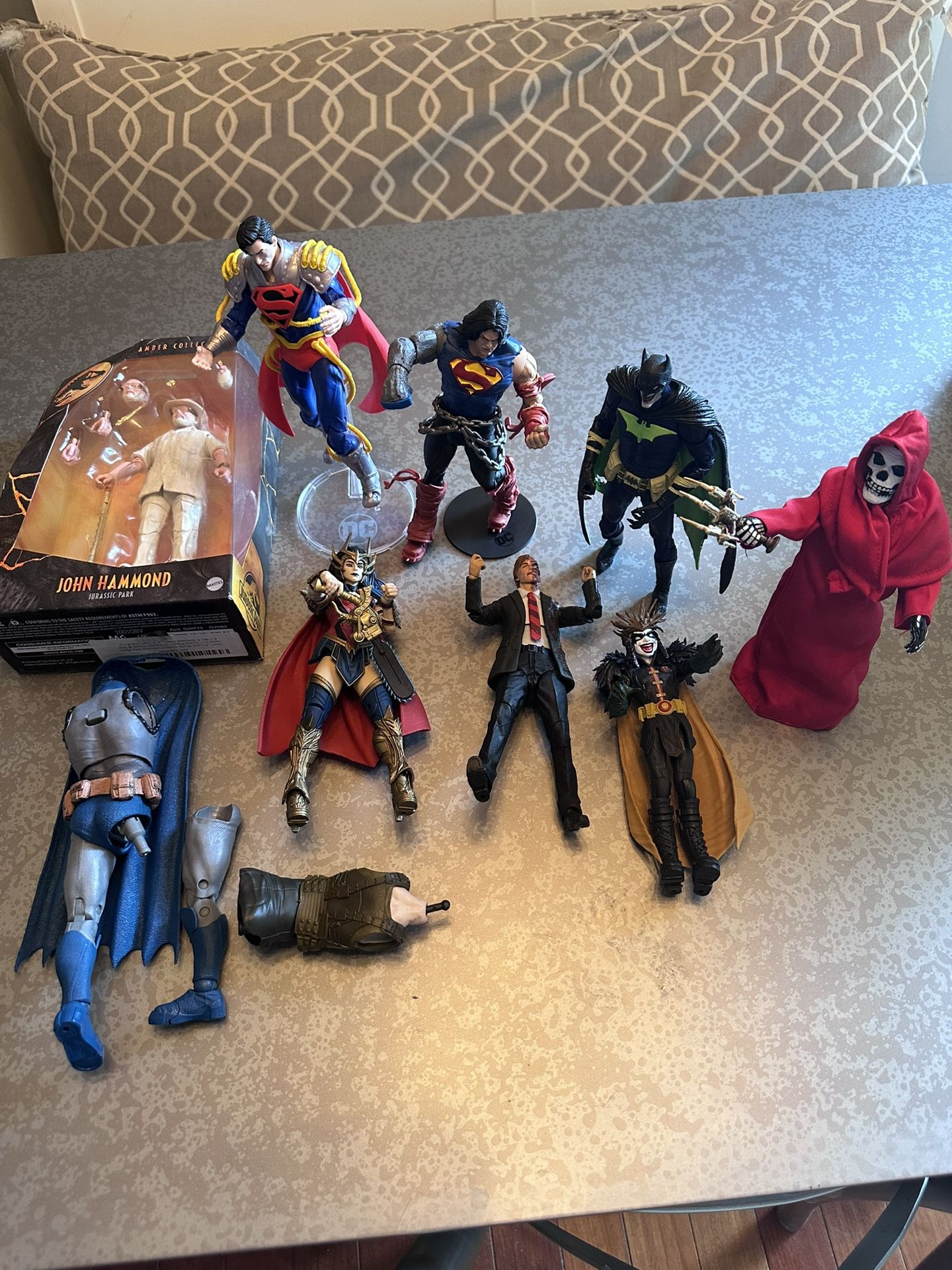 Superman Batman Action Figures And Misc