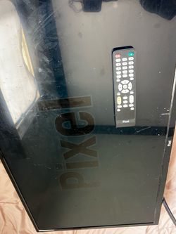 Pixel Flat Screen TV with Remote