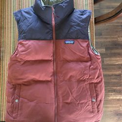 Patagonia Mens Reversible Puffer Vest Medium