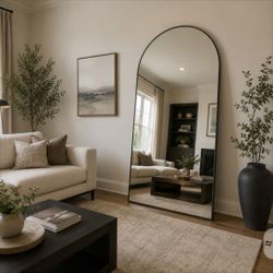 Very Large Arch Standing Mirror 79x39