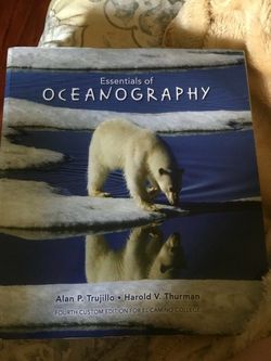 Essential of Oceanography fourth edition by Alan P Trujillo 55 dollars