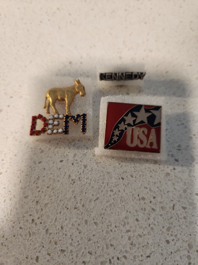 Vintage Political Pins