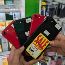 iPhone SE Unlocked 64GB $80 Down 