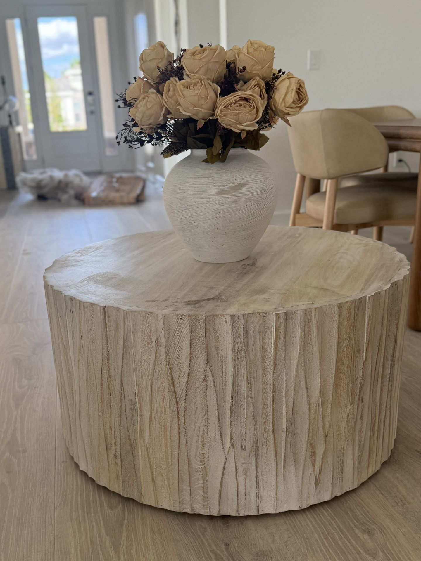 Solid wood oak Cocktail Table 