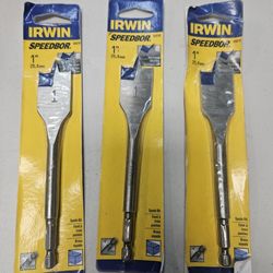 Erwin speedbor 1" inch Spade Drill Bit