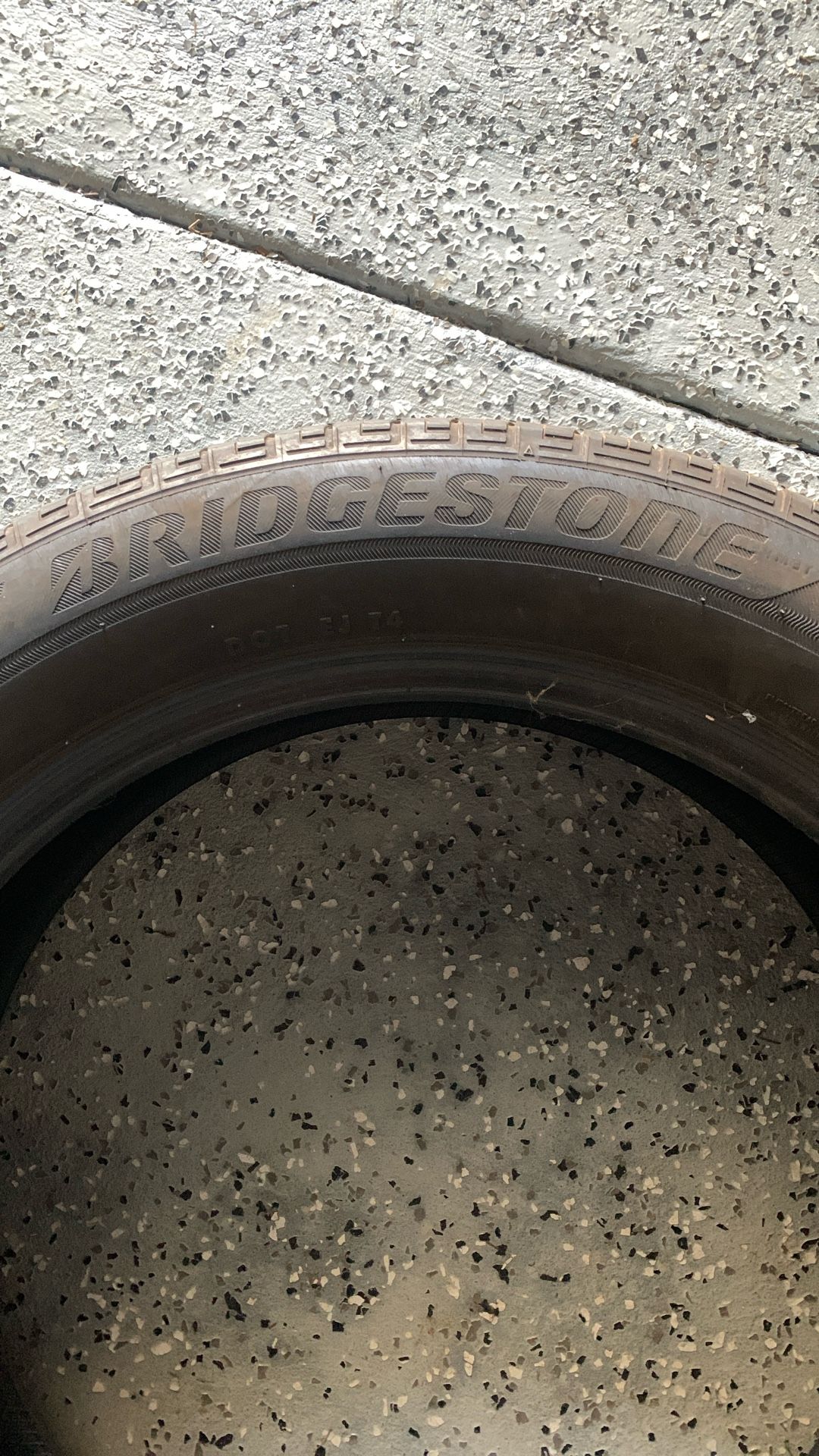 Used Tire 225/55/19, Bridgestone, Very Good Condition , , Just 2