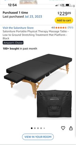Massage table