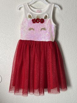 Super Especial Hermoso Vestido Unicornio Con Noches Buenas