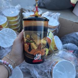 Bad Guys 2 Cups With Lid And Character 