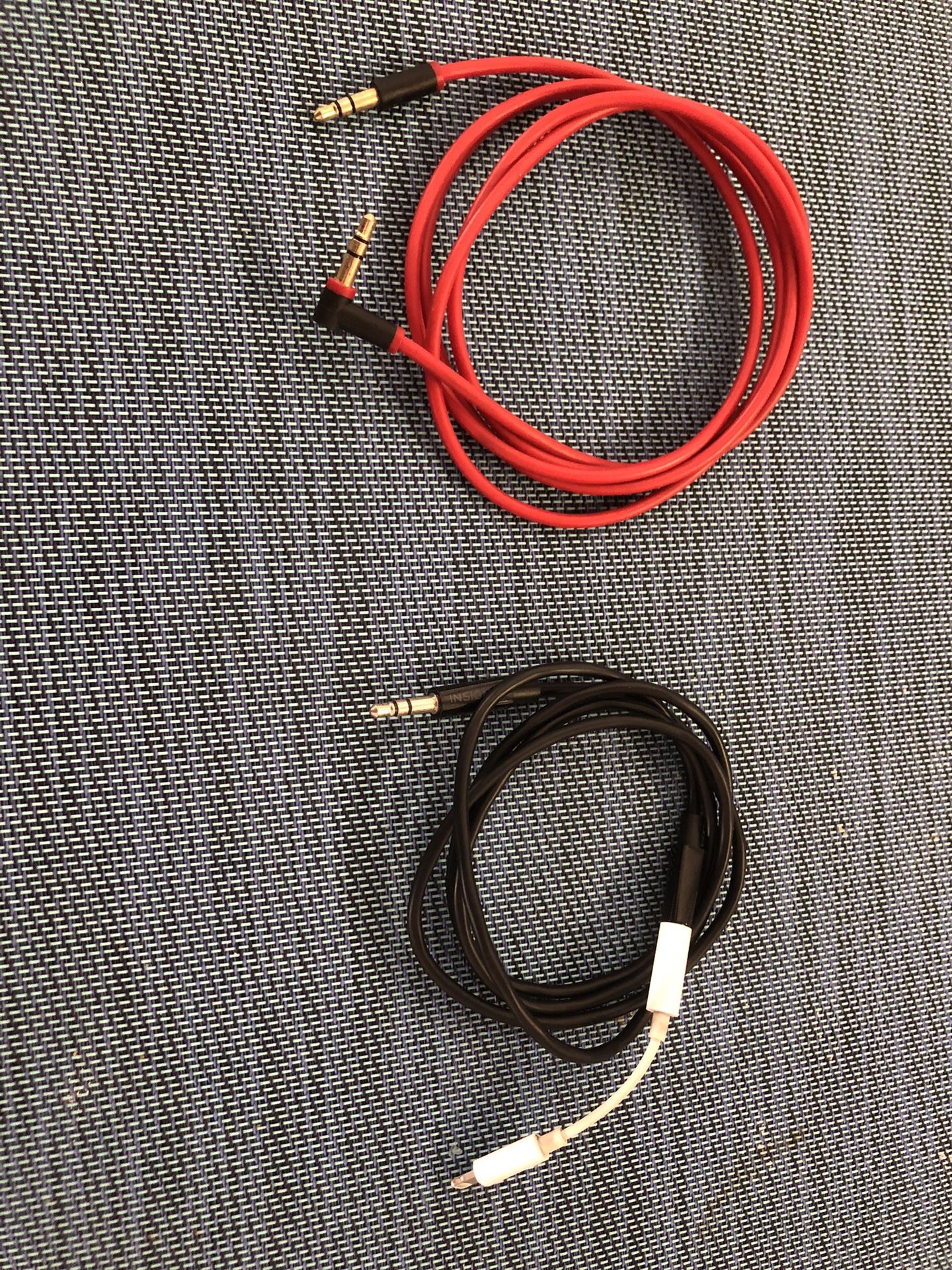 Aux Cables + iPhone Adapter