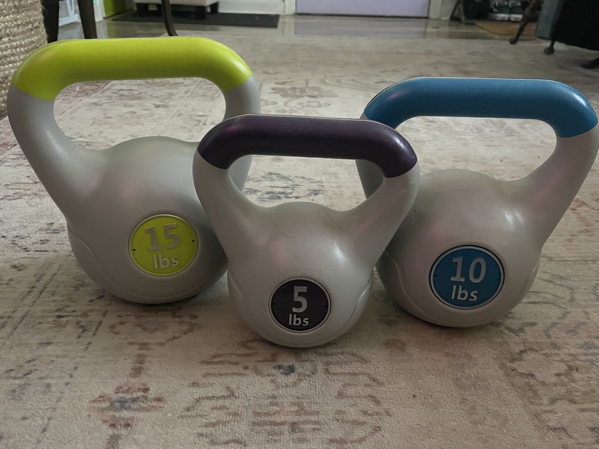 Set of Kettlebells 