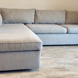 West Elm | 2-Piece Chaise Sectional | GOOD CONDITION