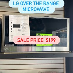 Lg Over The Range Microwave 