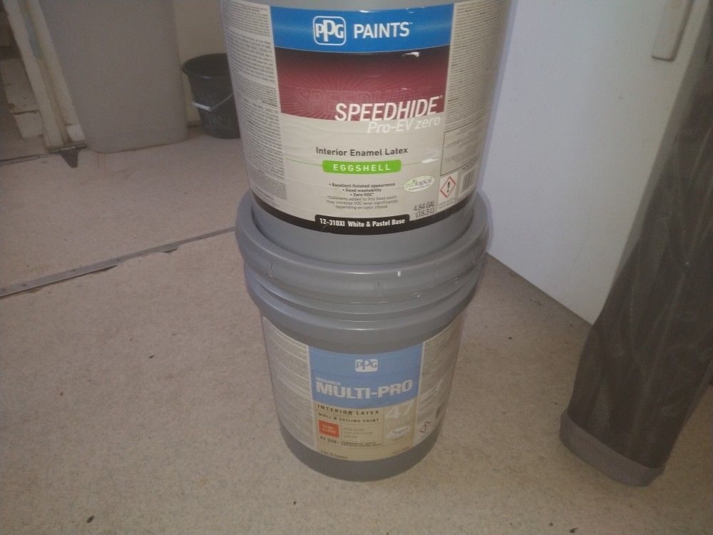 Brand New  Sealed  PPG Eggshell Semi-gloss Interior Paint