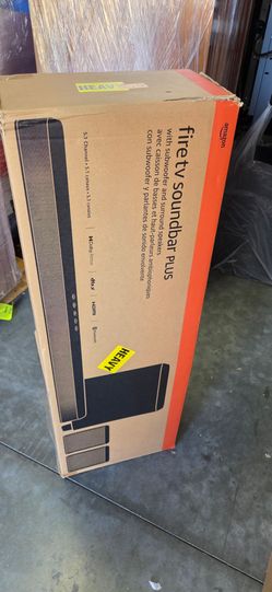 Amazon Fire TV Soundbar Plus with Subwoofer