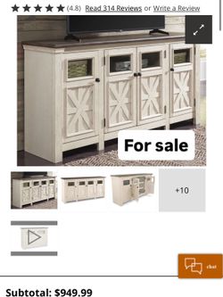 Under TV armoire